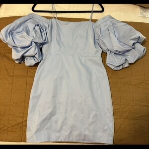 Fern Off the Shoulder Puff Sleeve
Minidress. NWT. Size Large.